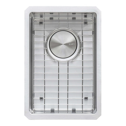 Ruvati 12 inch Undermount Bar Prep Kitchen Sink 16 Gauge Round Corners Stainless Steel Single Bowl - RVH7112 Ruvati