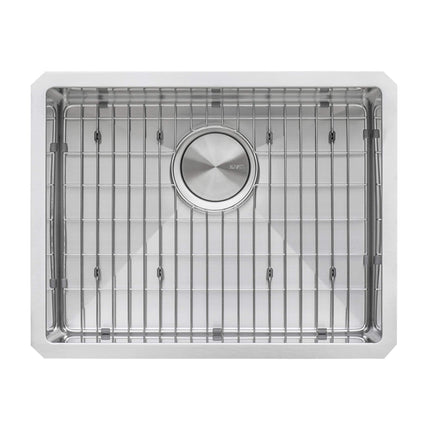 Ruvati 21-inch Undermount Stainless Steel Bar Prep Kitchen Sink 16 Gauge Rounded Corners Single Bowl - RVH7121 Ruvati