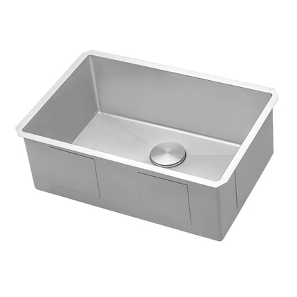 Ruvati 26-inch Undermount Stainless Steel Kitchen Sink 16 Gauge Rounded Corners Single Bowl - RVH7126 Ruvati
