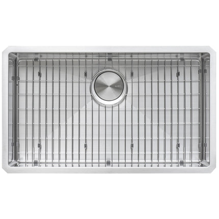 Ruvati 30-inch Undermount 16 Gauge Stainless Steel Rounded Corners Kitchen Sink Single Bowl - RVH7300 Ruvati