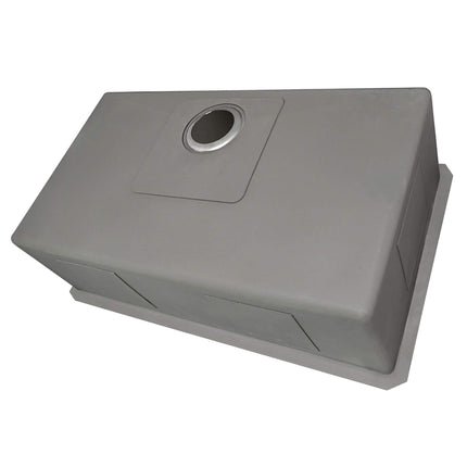 Ruvati 32-inch Undermount 16 Gauge Rounded Corners Kitchen Sink Stainless Steel Single Bowl - RVH7400 Ruvati