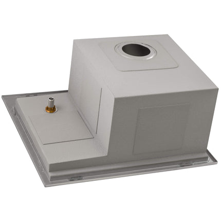 Ruvati 22 inch Glass Rinser and Sink Combo for Wet Bar Bottle Washer Station Drop in Topmount - RVH8262ST Ruvati
