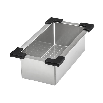 Ruvati 45-inch Workstation Two-Tiered Ledge Kitchen Sink Undermount 16 Gauge Stainless Steel - RVH8333 Ruvati