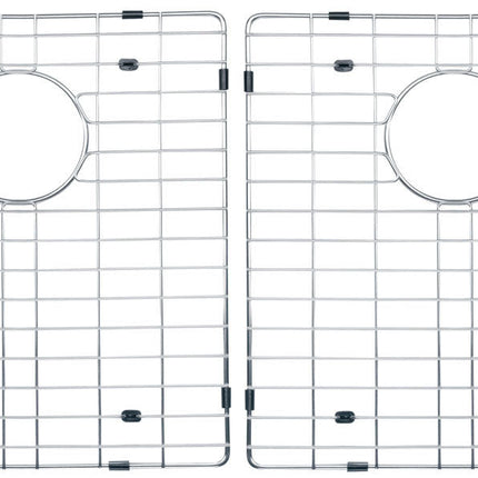 Ruvati Corner Butterfly Undermount Kitchen Sink 16 Gauge 44" Double Bowl - RVH8400 Ruvati