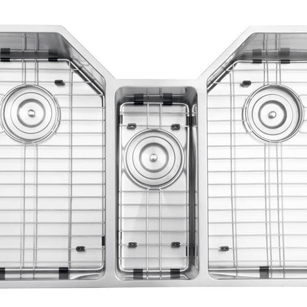Ruvati 35" Triple Bowl Undermount 16 Gauge Stainless Steel Kitchen Sink - RVH8500 Ruvati