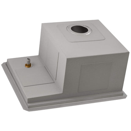 Ruvati 22 inch Glass Rinser and Sink Combo for Wet Bar Bottle Washer Station Undermount Stainless Steel - RVH8542ST Ruvati