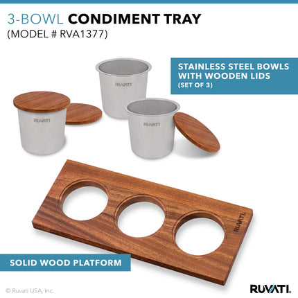 Ruvati 57-inch Workstation Two-Tiered Ledge Kitchen Sink Undermount 16 Gauge Stainless Steel - RVH8555 Ruvati