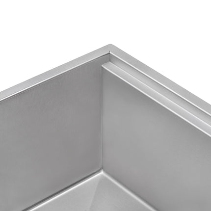 Ruvati 30-inch Workstation Slope Bottom Offset Drain Undermount 16 Gauge Kitchen Sink - RVH8584 Ruvati
