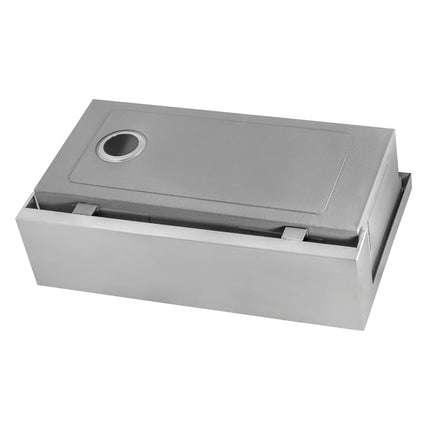 Ruvati 33-inch Workstation Two-Tiered Ledge Kitchen Sink Apron-Front 16 Gauge Stainless Steel - RVH9222 Ruvati
