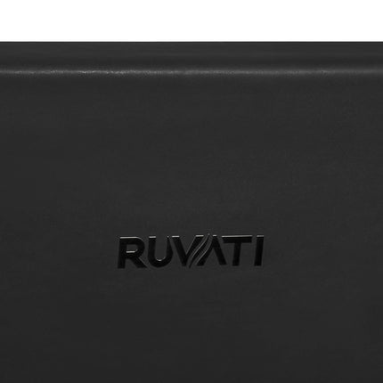 Ruvati 30-inch Matte Black Fireclay Modern Farmhouse Offset Drain Kitchen Sink Single Bowl - RVL4018MBK Ruvati