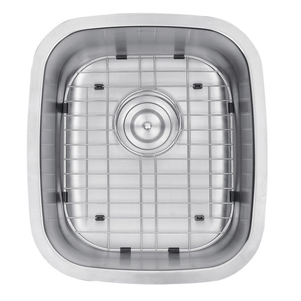 Ruvati 15 x 18 inch Undermount 16 Gauge Stainless Steel Bar Prep Sink - RVM4110 Ruvati