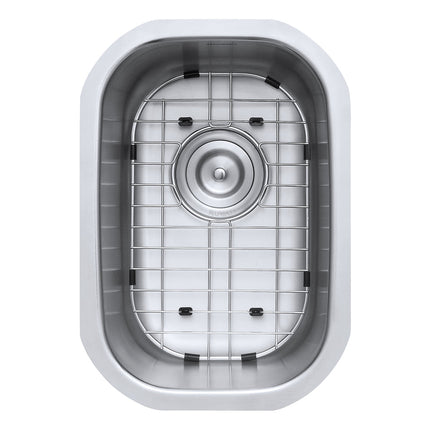 Ruvati 12 x 18 inch Undermount 16 Gauge Stainless Steel Bar Prep Sink - RVM4111 Ruvati