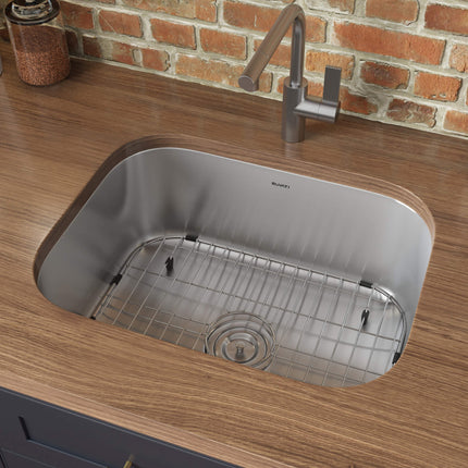 Ruvati 24-inch Undermount 16 Gauge Stainless Steel Kitchen Sink Single Bowl - RVM4132 Ruvati