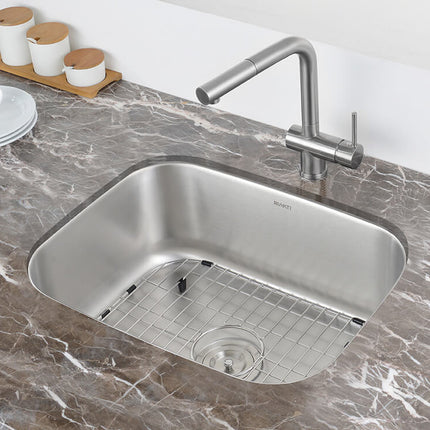 Ruvati 16 x 16 inch Bar Prep Sink Undermount 16 Gauge Stainless Steel - RVM4138 Ruvati