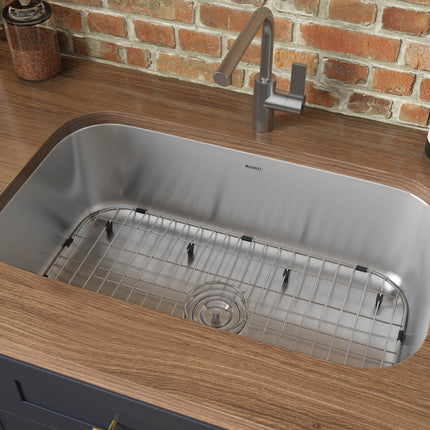 Ruvati 30-inch Undermount 16 Gauge Stainless Steel Kitchen Sink Single Bowl - RVM4250 Ruvati