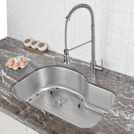 Ruvati RVM4700 Undermount 16 Gauge 32" Kitchen Sink Single Bowl Ruvati