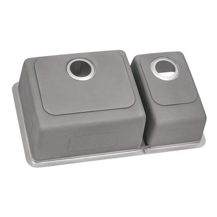Ruvati 32-inch Undermount Kitchen Sink 30/70 Double Bowl 16 Gauge Stainless Steel - RVM5307 Ruvati
