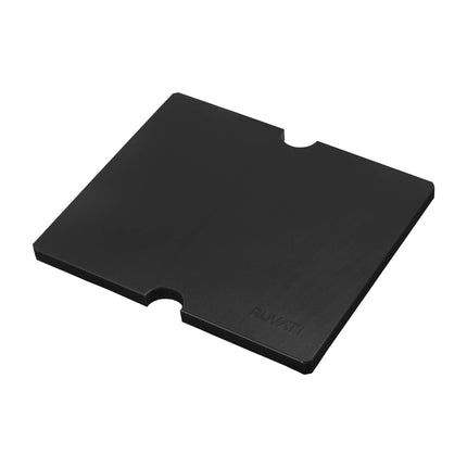 Ruvati 15 x 15 inch Marine Grade T-316 Workstation Topmount RV Boat Outdoor Sink Stainless Steel - RVQ5215 Ruvati