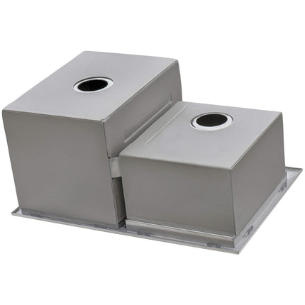 Ruvati Insulated Ice Chest and Sink Combo 29 x 20 inch Outdoor BBQ Topmount T-316 Stainless Steel - RVQ6290 Ruvati
