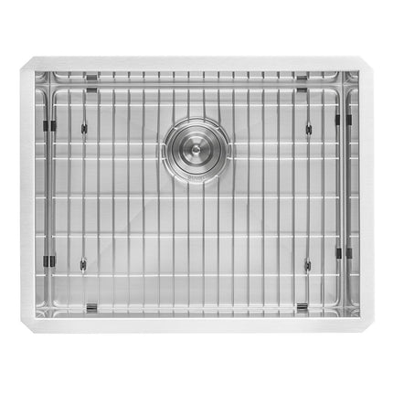 Ruvati 23" x 18" x 12" Deep Laundry Utility Sink Undermount 16 Gauge Stainless Steel - RVU6100 Ruvati