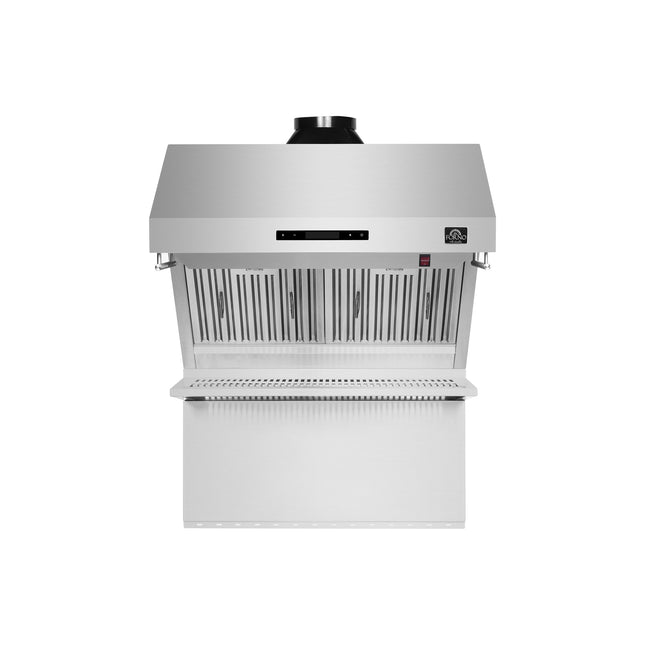 Forno Savona 30-Inch Wall Mount Range Hood, Baffle Filters, Backsplash Included FORNO