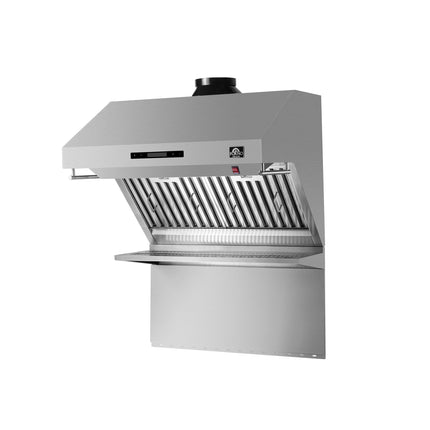 Forno Savona 30-Inch Wall Mount Range Hood, Baffle Filters, Backsplash Included FORNO