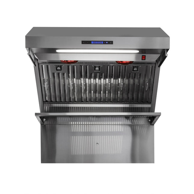 Forno Savona 36-Inch Wall Mount Range Hood, Baffle Filters, Backsplash Included FORNO