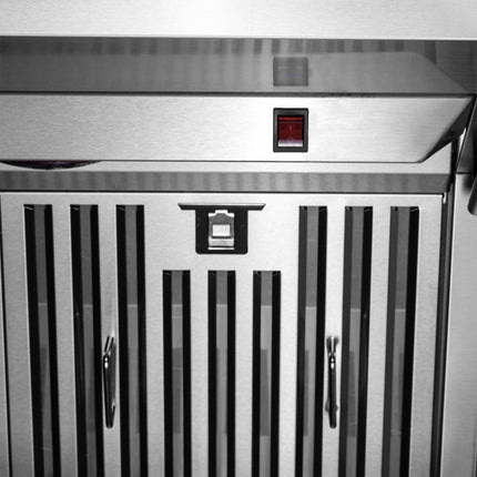 Savona 60-Inch Wall Mount Range Hood, Baffle Filters & Backsplash, Heating Lamps FORNO