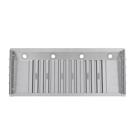 Forno Venezia 48 Inch Wall-Mounted Range Hood with Touch Controls and Baffle Filters FORNO