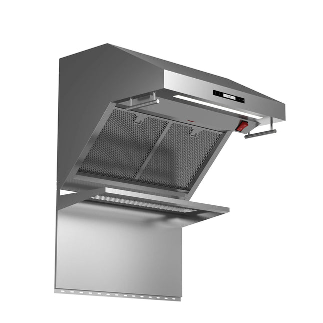 Forno Savona 30-Inch Wall Mount Range Hood, Hybrid Filters, Backsplash Included FORNO