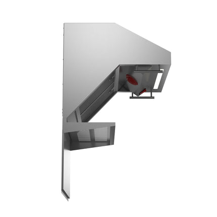 Forno Savona 30-Inch Wall Mount Range Hood, Hybrid Filters, Backsplash Included FORNO