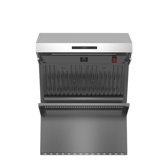 Forno Savona 30-Inch Wall Mount Range Hood, Baffle Filters, Backsplash Included FORNO