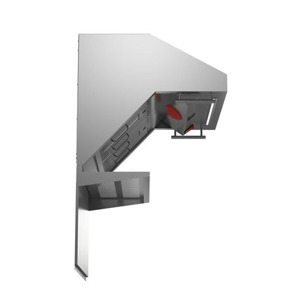 Forno Savona 30-Inch Wall Mount Range Hood, Baffle Filters, Backsplash Included FORNO