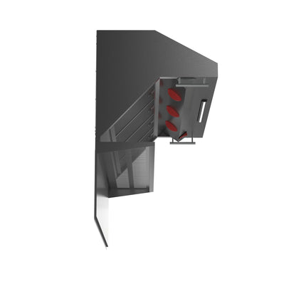 Forno Savona 48-Inch Wall Mount Range Hood, Hybrid Filters, Backsplash Included FORNO