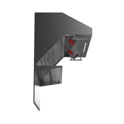 Forno Savona 48-Inch Wall Mount Range Hood, Baffle Filters, Backsplash Included FORNO