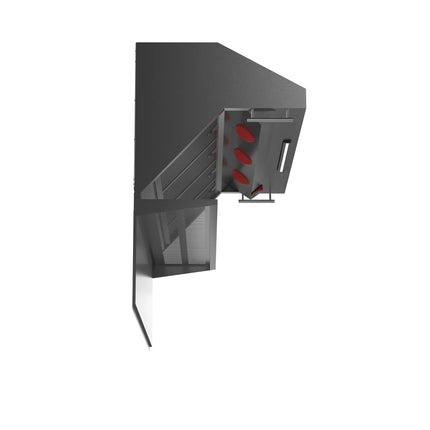 Forno Savona 60-Inch Wall Mount Range Hood, Hybrid Filters, Backsplash Included FORNO