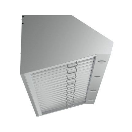 Forno Palazzo 60-Inch Wall Mounted Range Hood, Stainless Steel, Heavy Duty Baffle Filters, Remote Control FORNO