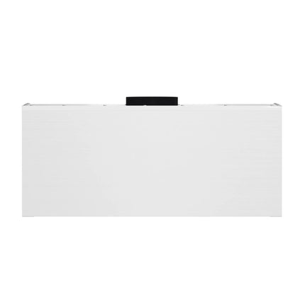 Forno Bari Espresso 30-Inch Under Cabinet Range Hood, White, 600 CFM, LED Lighting, Dishwasher-Safe Baffle Filters, 3-Speed Fan Control FORNO