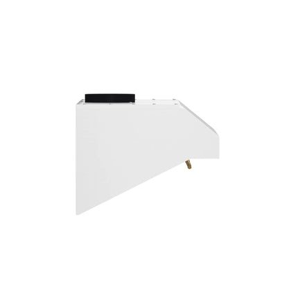 Forno Bari Espresso 30-Inch Under Cabinet Range Hood, White, 600 CFM, LED Lighting, Dishwasher-Safe Baffle Filters, 3-Speed Fan Control FORNO