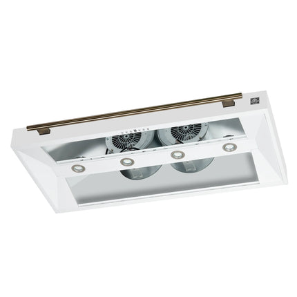 Forno Aria 48 Inch Wall-Mounted Range Hood in White FORNO