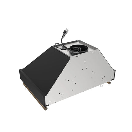 Forno Venezia 30 Inch Wall-Mounted Range Hood in Black with Touch Controls and Baffle Filters FORNO