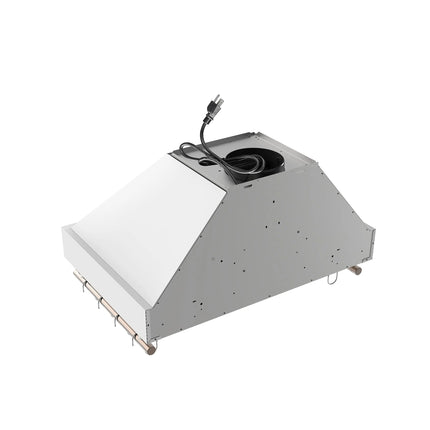 Forno Venezia 30 Inch Wall-Mounted Range Hood in White with Touch Controls and Baffle Filters FORNO