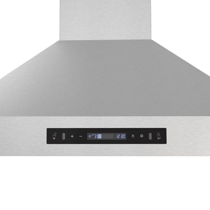 Forno Venezia 36 Inch Wall-Mounted Range Hood with Touch Controls and Baffle Filters FORNO