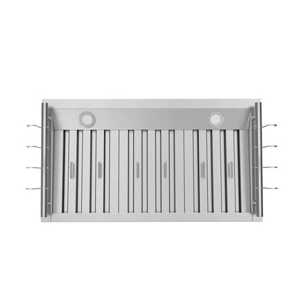 Forno Venezia 36 Inch Wall-Mounted Range Hood with Touch Controls and Baffle Filters FORNO