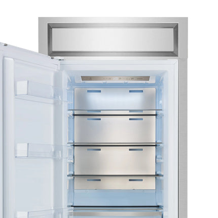 Forno Maderno 28-Inch Built-In Convertible Refrigerator, 13.6 cu.ft, Left Swing, Decorative Grill, ENERGY STAR Certified FORNO