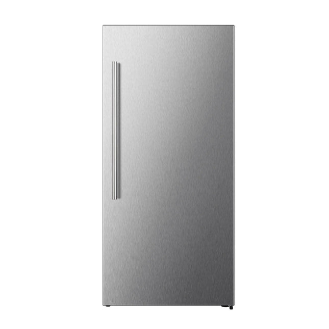 FORNO Maderno 28" Right Swing Convertible Freestanding Refrigerator/Freezer in Stainless Steel 13.6 cu.ft. FORNO