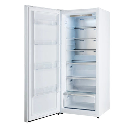 Forno Maderno 28" Built-In Convertible Refrigerator in White, 13.6 cu.ft. Left Swing with Decorative Grill - 32" Wide FORNO