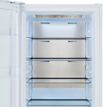 Forno Maderno 28" Built-In Convertible Refrigerator in White, 13.6 cu.ft. Left Swing with Decorative Grill - 32" Wide FORNO