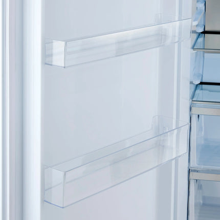 Forno Maderno 28" Built-In Convertible Refrigerator in White, 13.6 cu.ft. Left Swing with Decorative Grill - 32" Wide FORNO