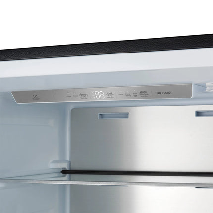 Forno Maderno 2-28-Inch Wide Convertible Refrigerator/Freezer in Black, Decorative Trim, 27.2 cu.ft, 84-Inch High, ENERGY STAR Certified FORNO